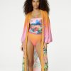 Mulher Blueman Caftans E Quimonos | Blusa Kimono Longo Dream Loc. Selvagem