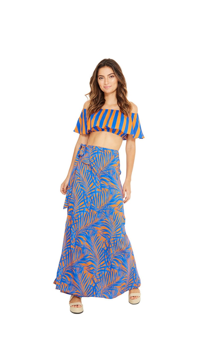 Mulher Blueman Vestidos De Praia | Cropped Cayena