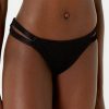 Mulher Blueman Partes De Baixo De Biquini | Bottom Wavy Shine Preto