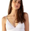 Mulher Blueman Partes De Cima De Biquini | Top Light Branco