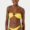 Mulher Blueman Biquinis | Surfista Liso Alt23 Amarelo